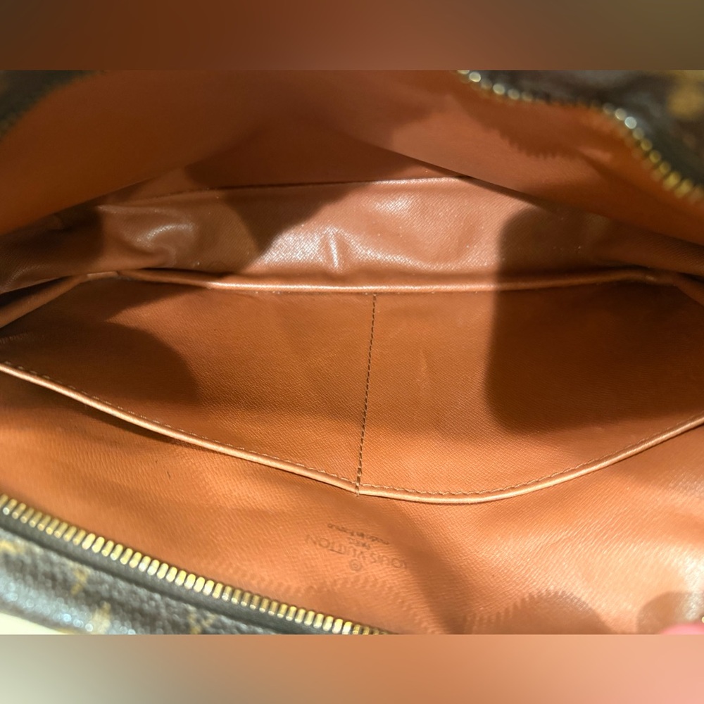 Vintage Boho  Brown Monogram Crossbody Bag - Picture 8 of 8